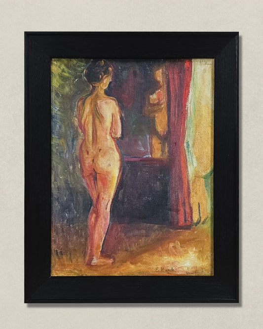 Nude in Front of the mirror (1902) - Edvard Munch