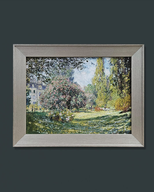 The Parc Monceau (1876) - Claude Monet
