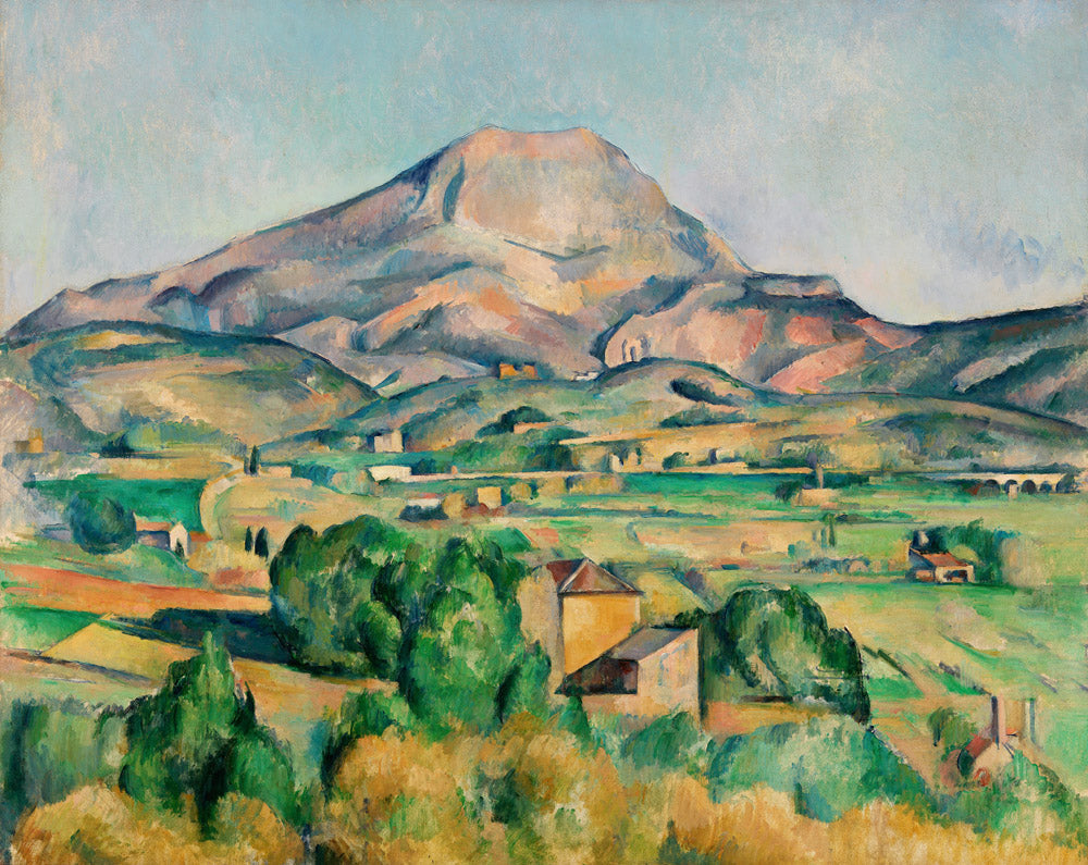 Mont Sainte-Victoire (1892-1895) - Paul Cezanne