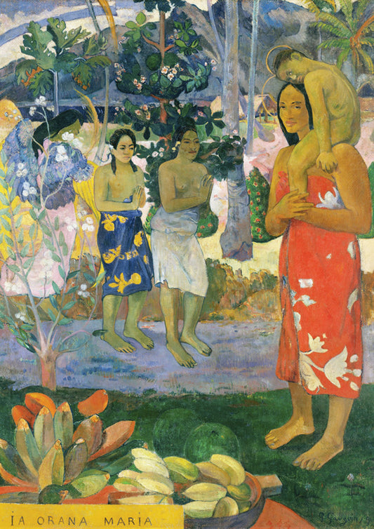 Hail Mary (Ia Orana Maria) - Paul Gauguin (Giclée Art Print)