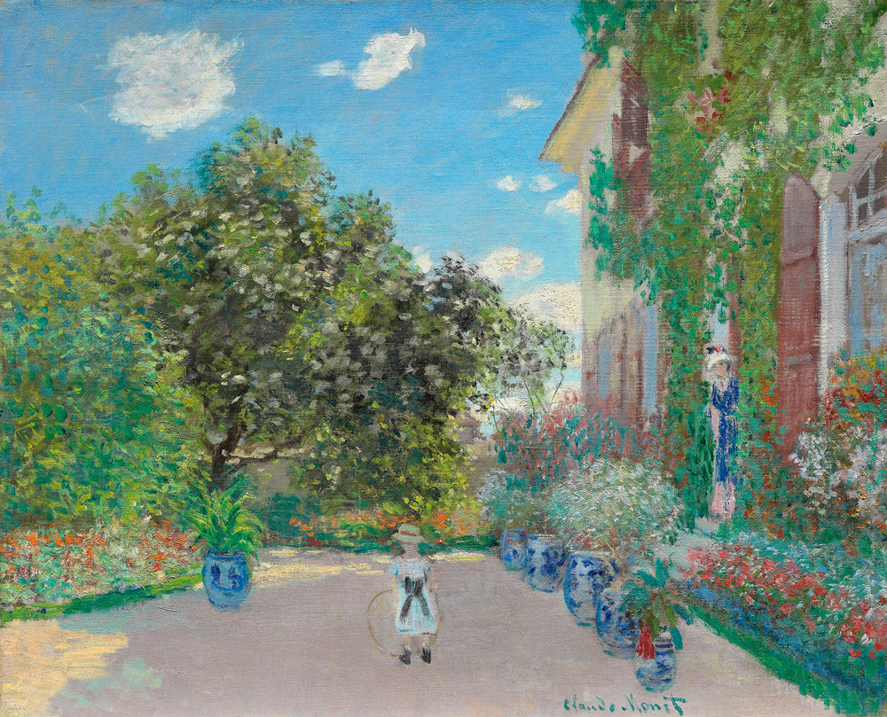 The Artist's House at Argenteuil (1873) - Claude Monet