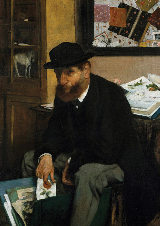 The Collector of Prints - Edgar Degas (Giclée Art Print)