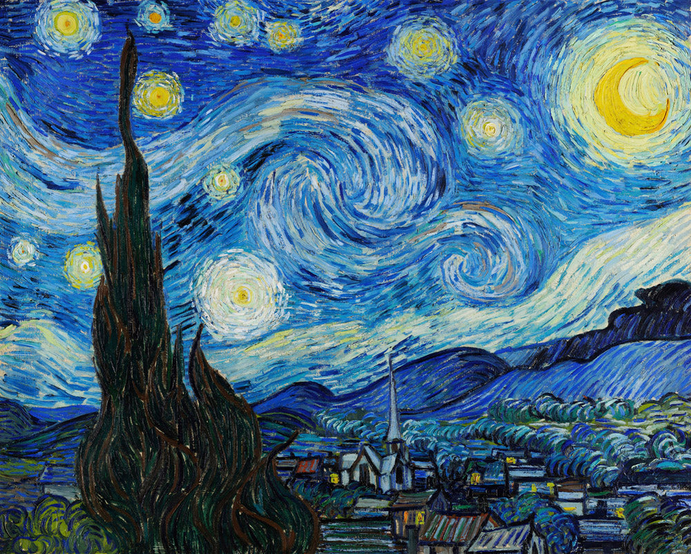 The Starry Night (1889) - Vincent Van Gogh