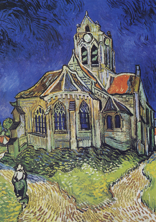 The Church at Auvers - Vincent Van Gogh (Giclée Art Print)
