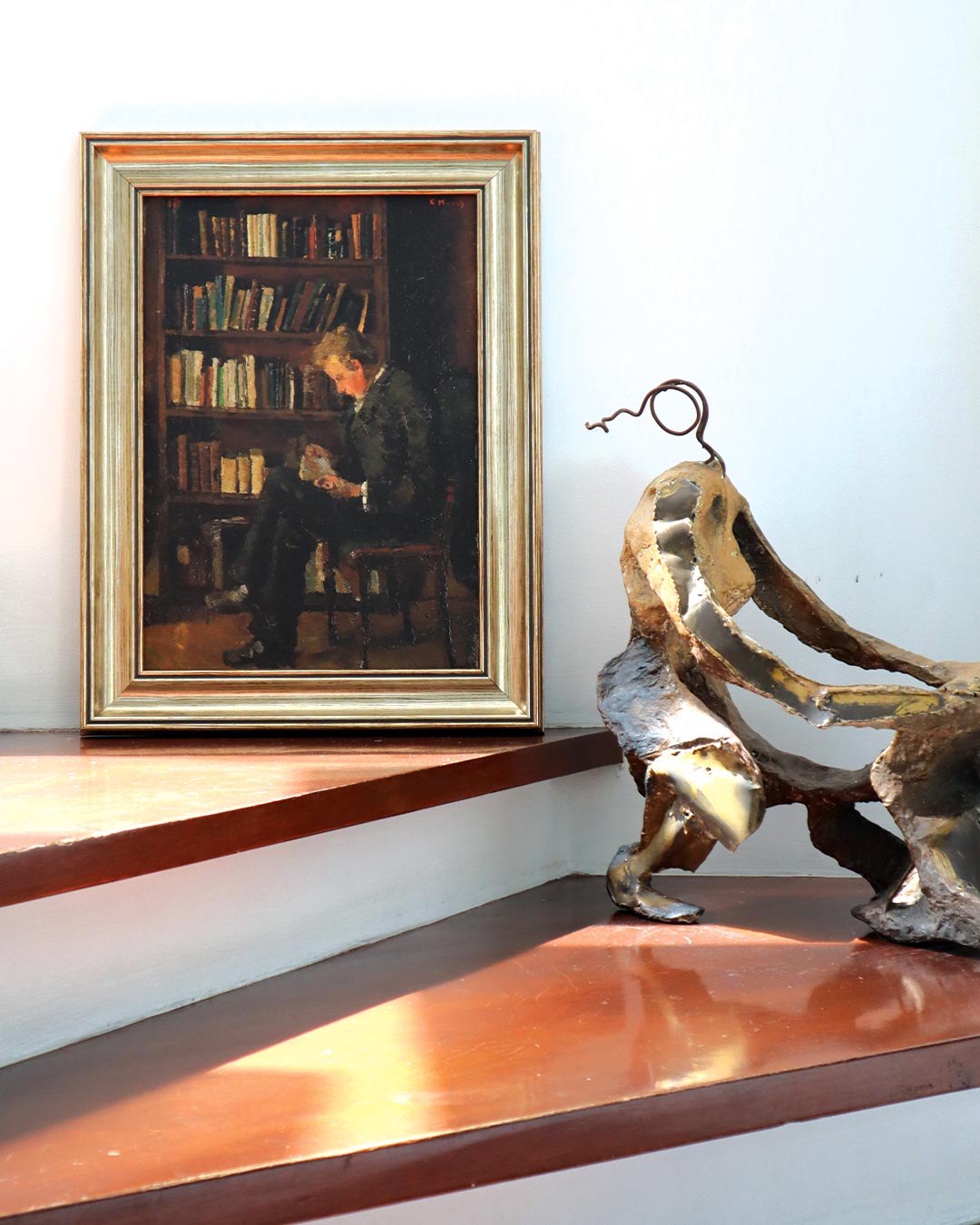 Andreas Reading (1882-1883) - Edvard Munch