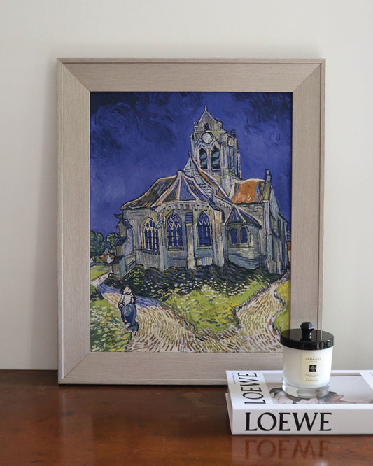 The Church at Auvers (1890) - Vincent Van Gogh