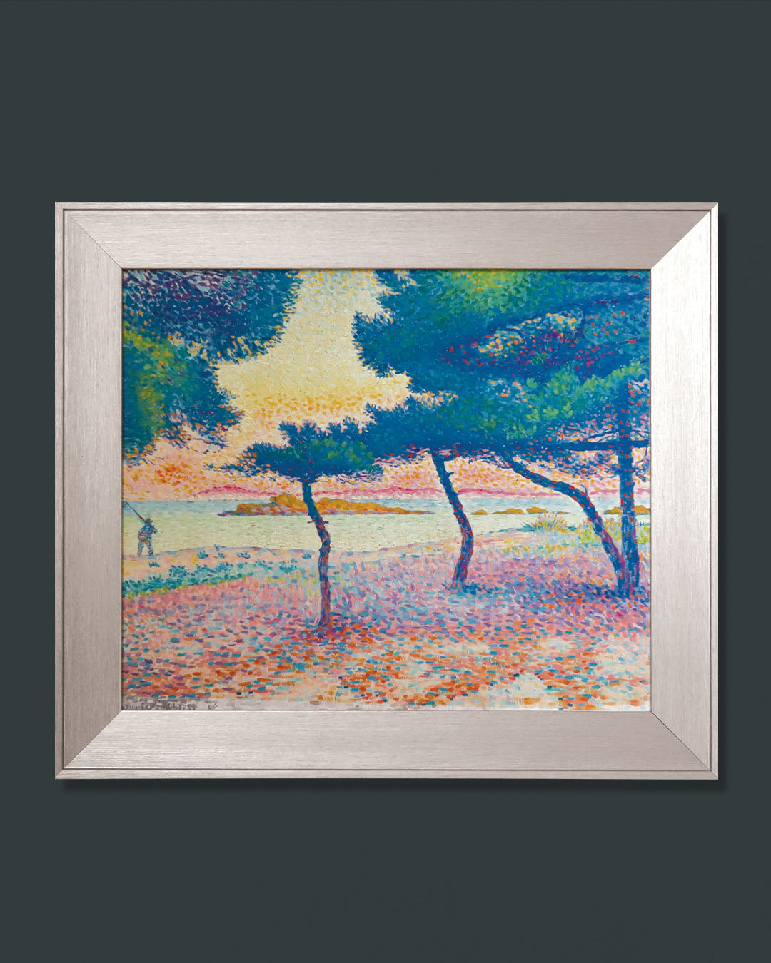 La Plage De Saint-Clair - Henri Edmond Cross