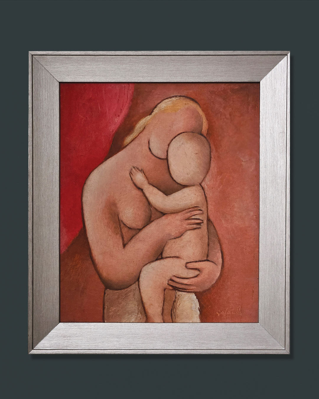 Mother with child (1901) - Mikulas Galanda