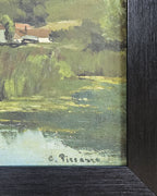 The Marne at Chennevieres, 1864 by Camille Pissarro