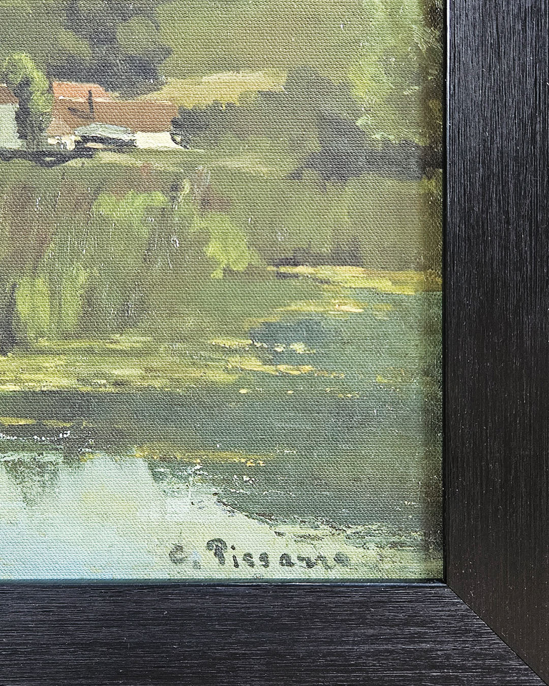The Marne at Chennevieres, 1864 by Camille Pissarro