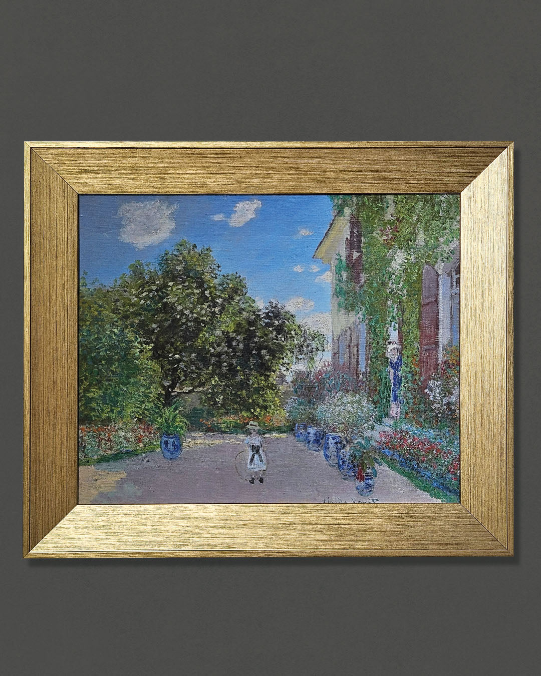 The Artist's House at Argenteuil, 1873 by Claude Monet
