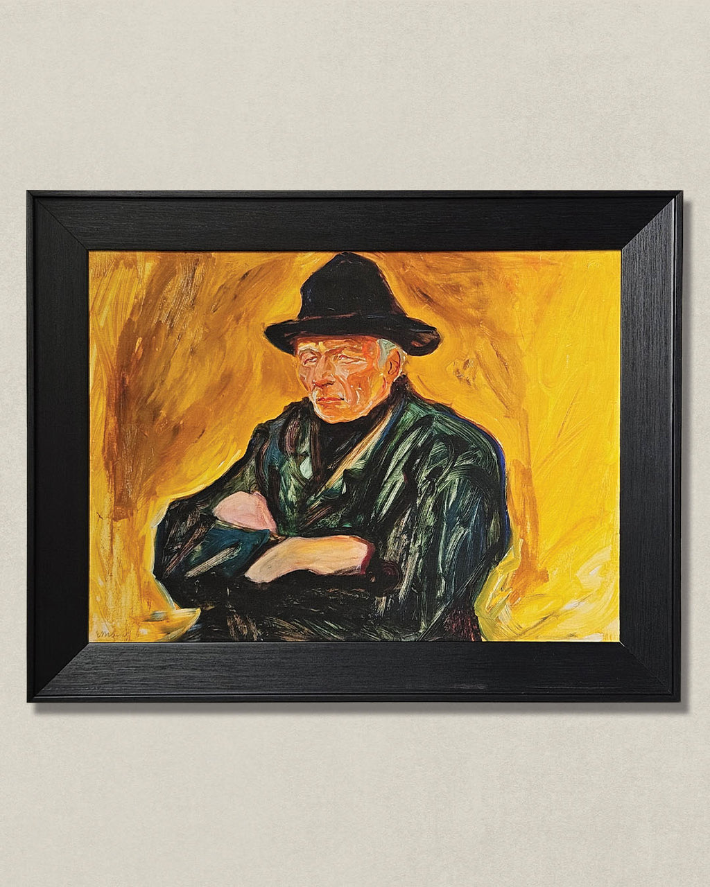 An Old Man, 1902 by Edvard Munch