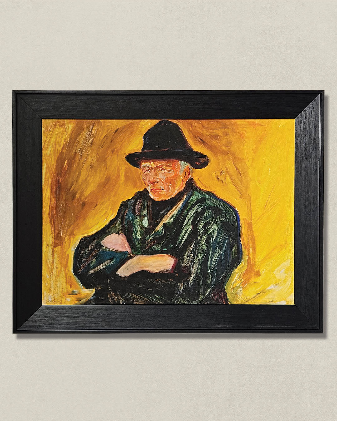 An Old Man, 1902 by Edvard Munch