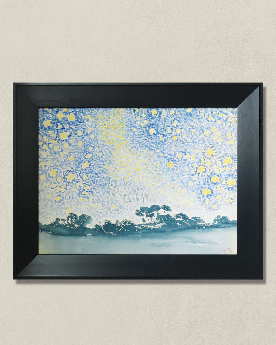 Landscape with Stars, c. 1905 by Henri Edmond Cross