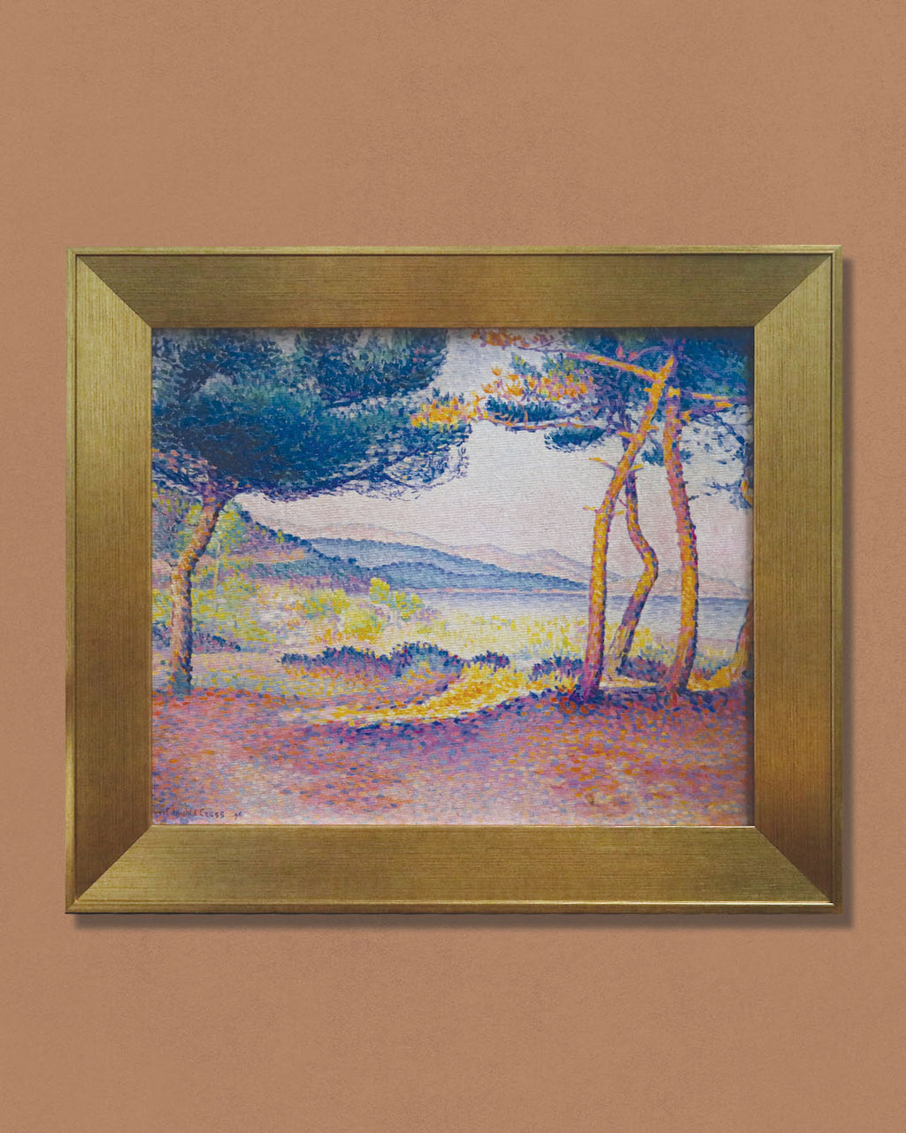 Pines Along the Shore, 1896 by Henri Edmond Cross