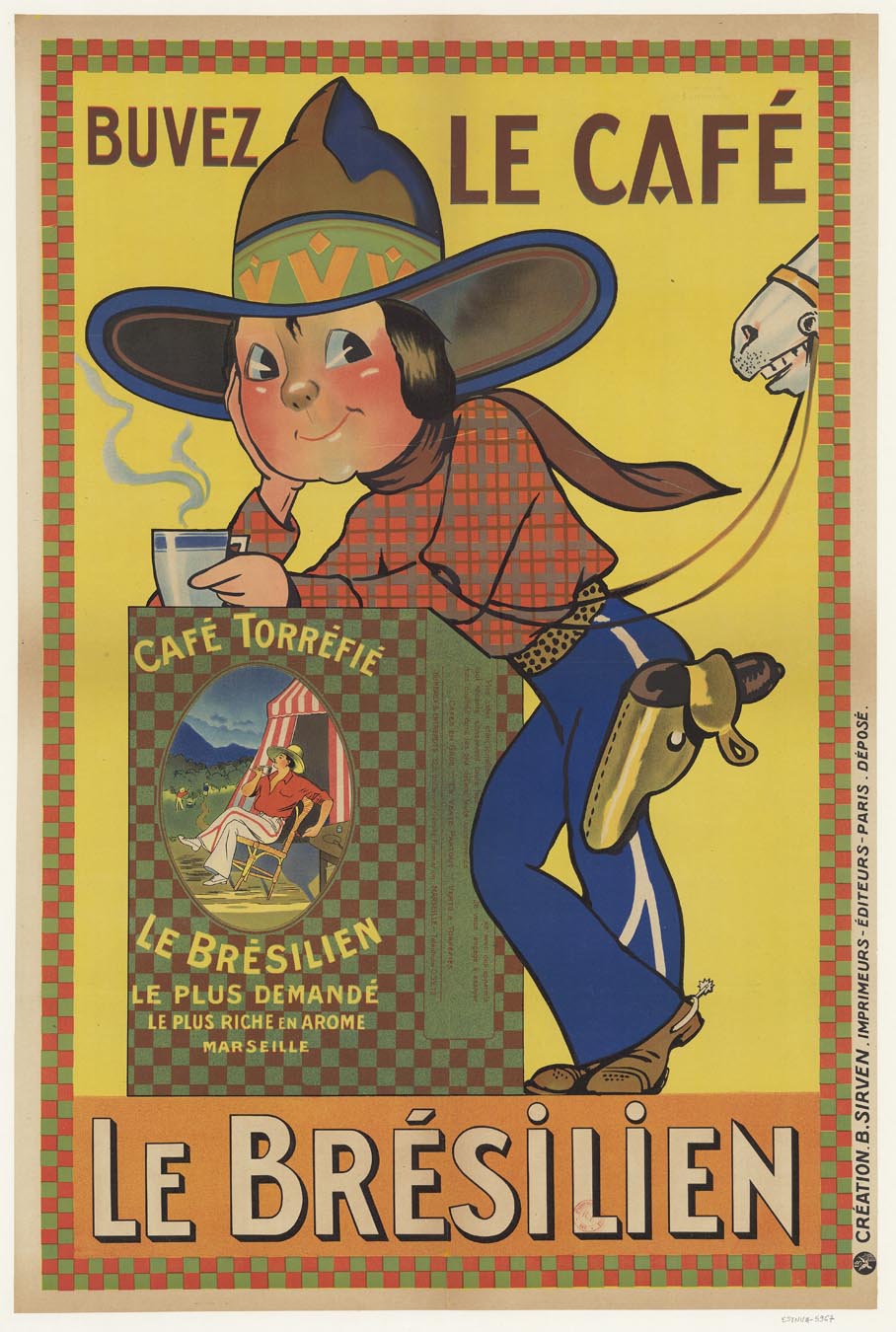 Buvez le café “Le Brésilien” (c. 1920)