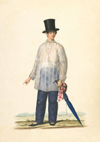 A rich mestizo, 1841 by Justiniano Asunción