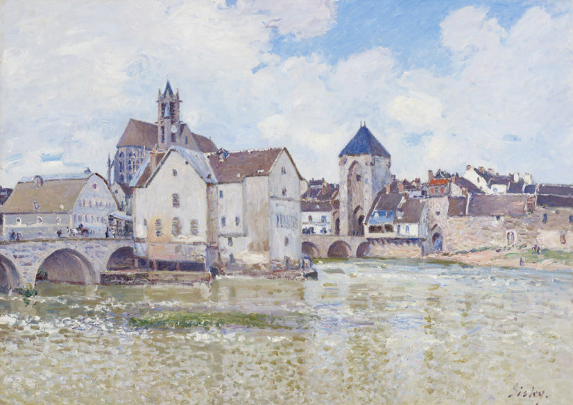 Le Pont de Moret - Alfred Sisley (Giclée Art Print)