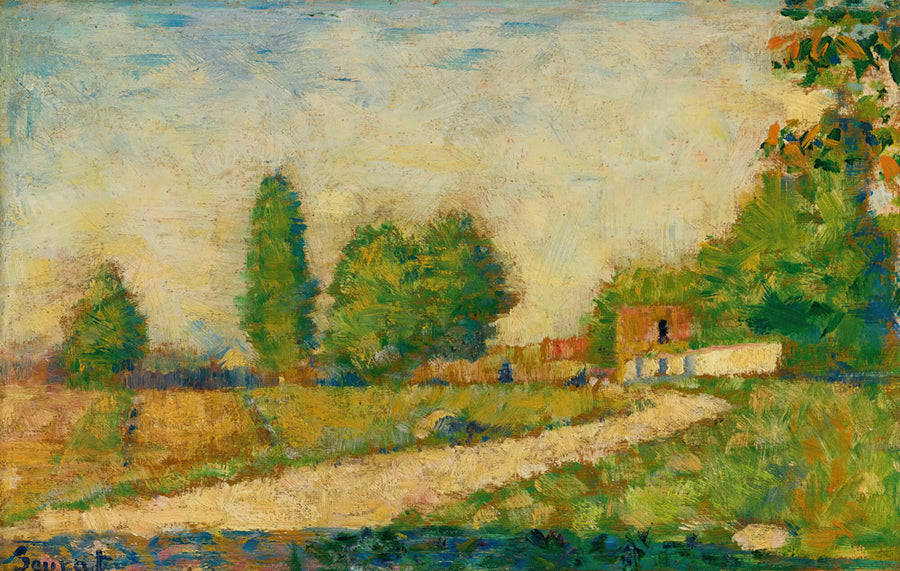 Au Bord Du Village, ca. 1882–1883 by George Seurat