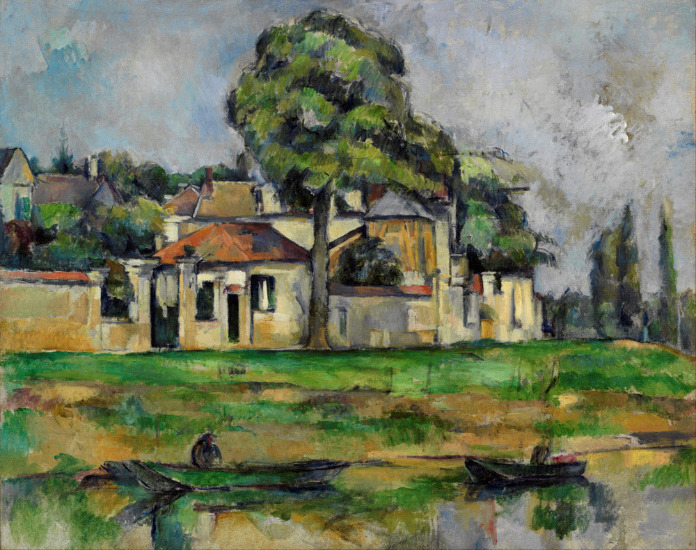 Banks of the Marne, 1888 by Paul Cézanne