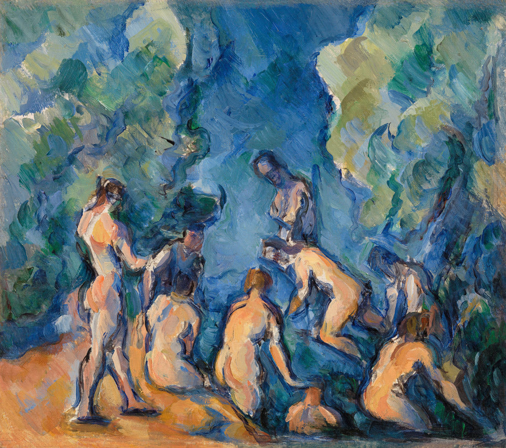 Bathers (Baigneurs), ca. 1902–1904 by Paul Cézanne
