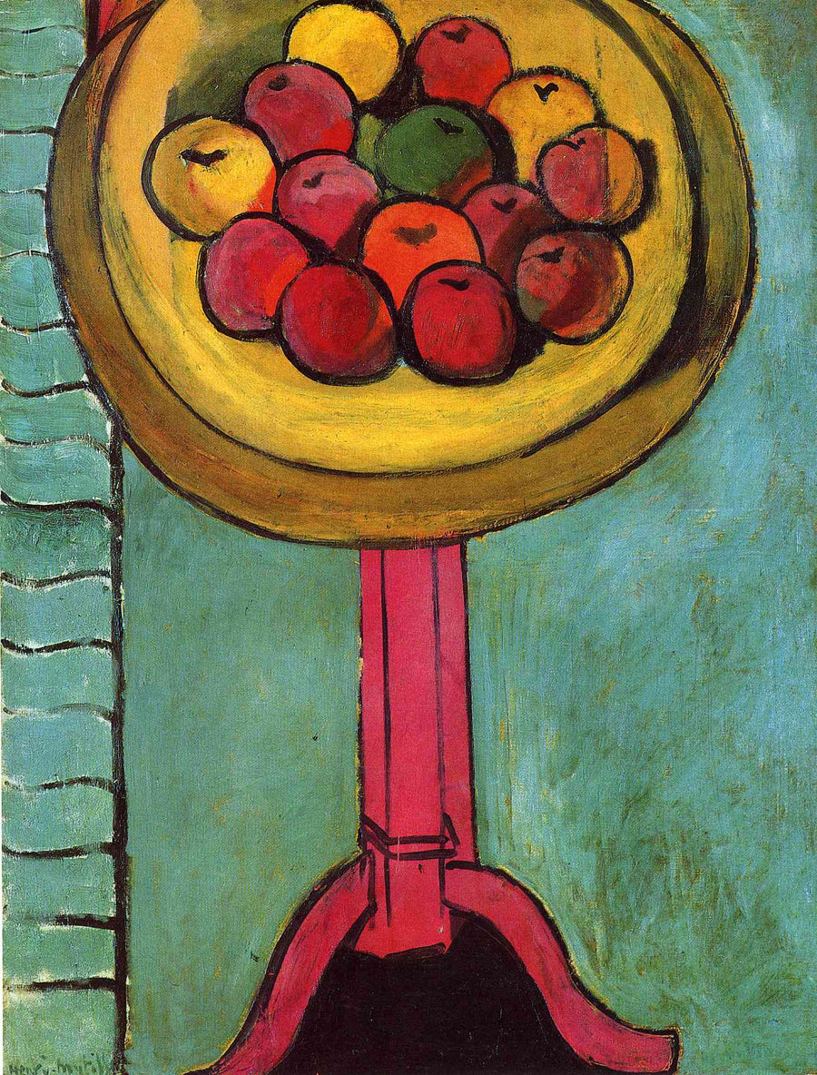 Bowl of Apples on a Table, 1916 by Henri Matisse