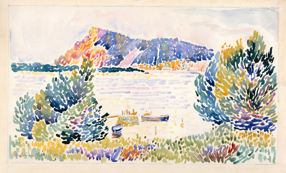 Cap Negre, 1909 by Henri Edmond Cross