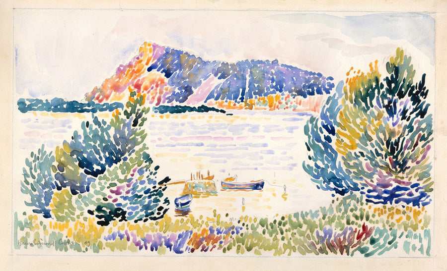 Cap Negre, 1909 by Henri Edmond Cross