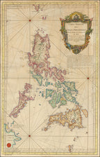 Carte réduite des isles Philippines