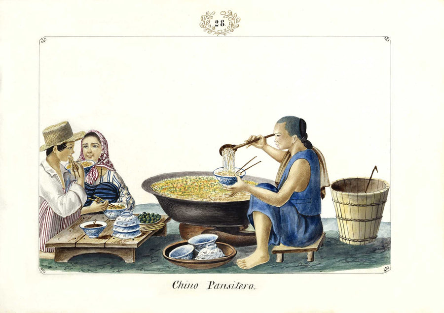 Chino Pansitero, 1847 by José Honorato Lozano