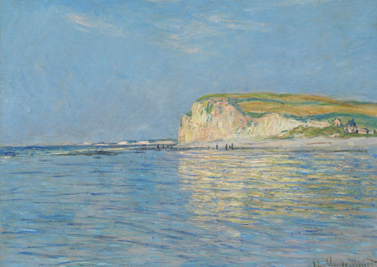 Low Tide at Pourville, near Dieppe - Claude Monet (Giclée Art Print)