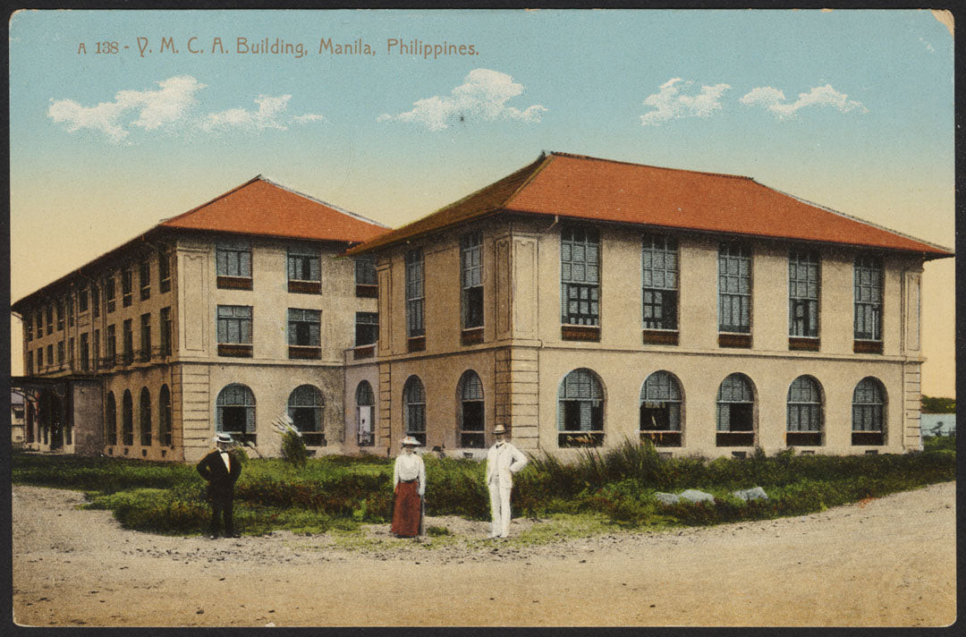 DMC Building Manila (1922) - Philippines Vintage architectural Print