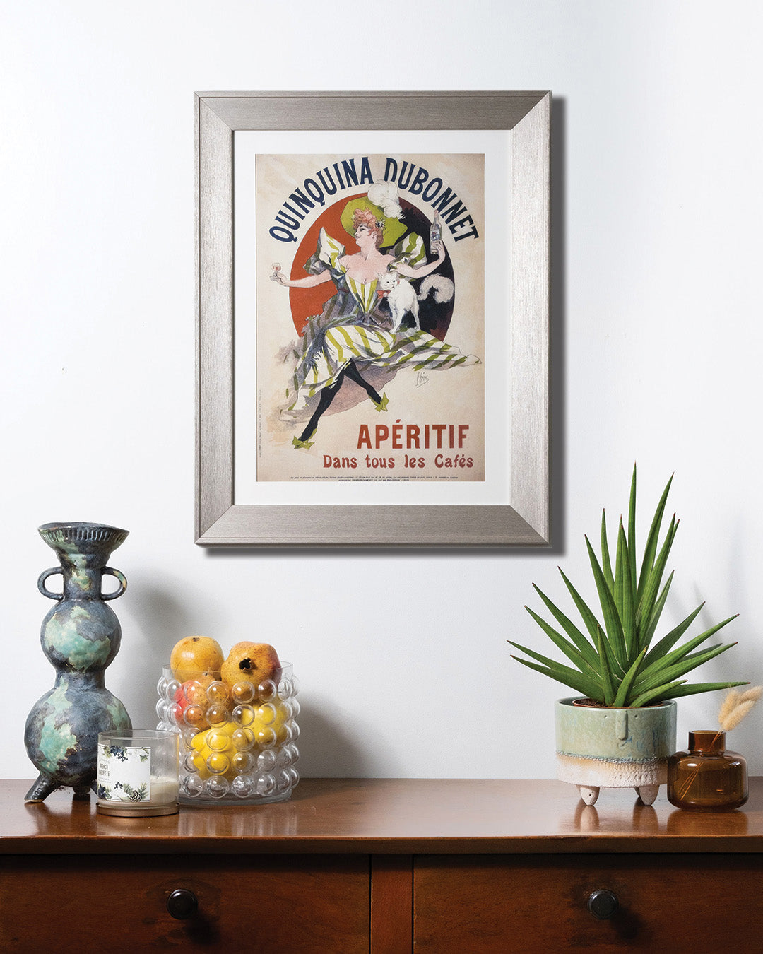 Quinquina Dubonnet, Apéritif, Dans tous les Cafés by Jules Chéret