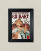 Champagne Ruinart Pere Et Fils, 1896 by Alphonse Mucha