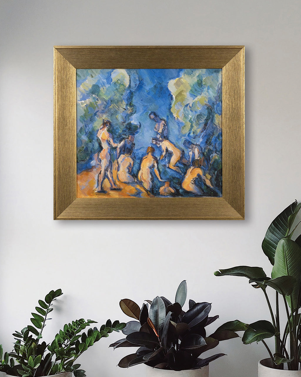 Bathers (Baigneurs), ca. 1902–1904 by Paul Cézanne
