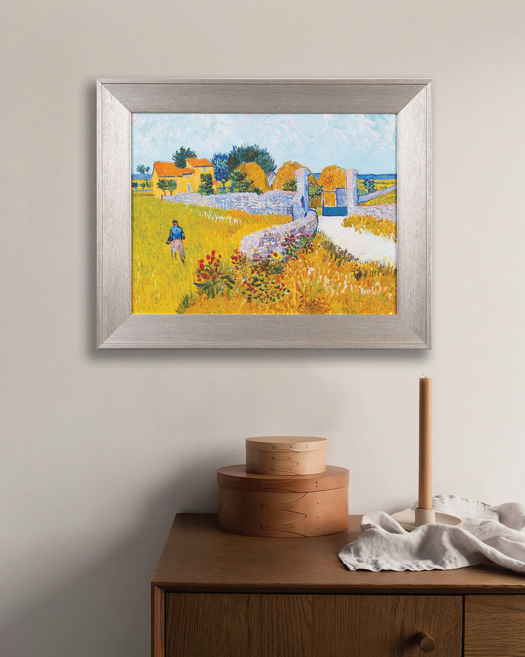 Farmhouse in Provence, 1888 by Vincent van Gogh