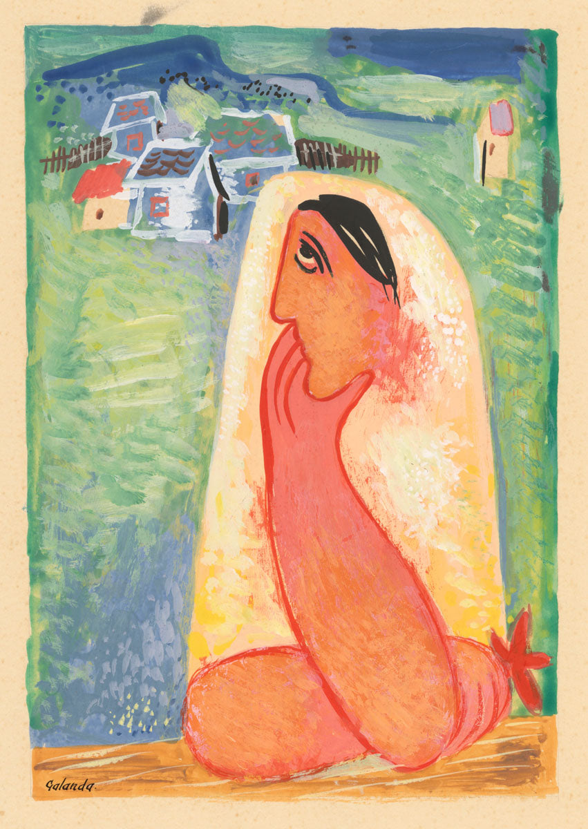 Woman, 1938 by Mikuláš Galanda