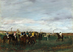 The Races, c. 1872 by Edgar Degas