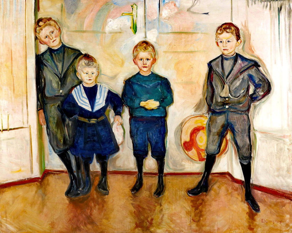 Dr. Lindes Sons, 1903 by Edvard Munch