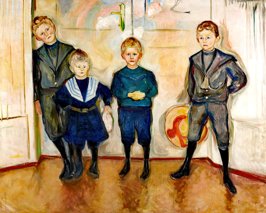 Dr. Lindes Sons, 1903 by Edvard Munch