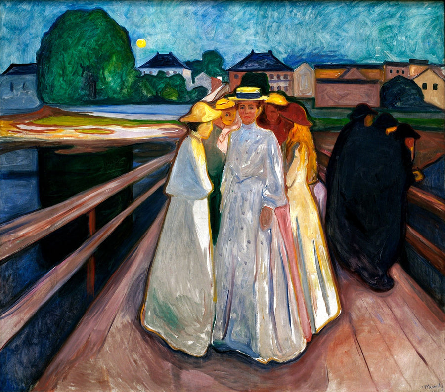 On the Bridge, 1903 by Edvard Munch