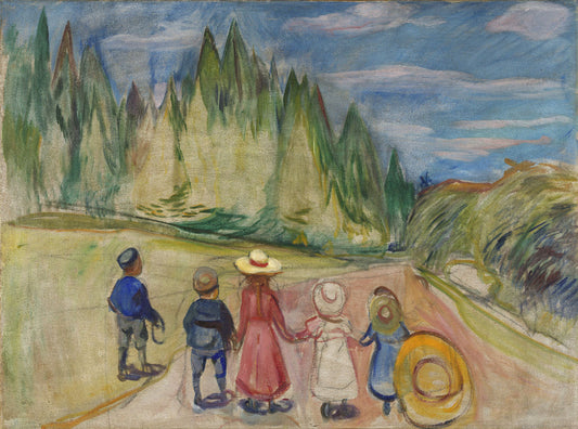 The Fairytale Forest (1901) - Edvard Munch