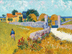 Farmhouse in Provence, 1888 by Vincent van Gogh