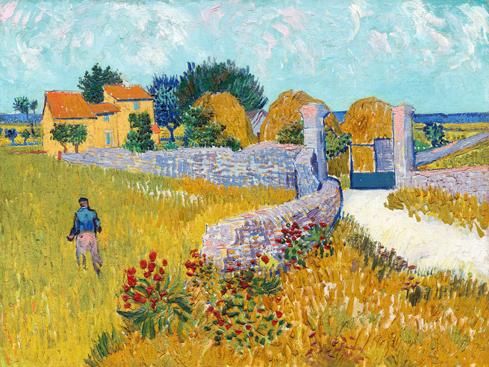 Farmhouse in Provence, 1888 by Vincent van Gogh