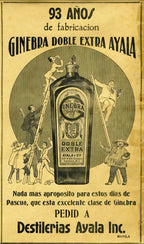 Ginebra Doble Extra Ayala, c. 1930 by Fernando Amorsolo