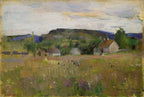 Landskap fra Bærum, c. 1890 by Harriet Backer