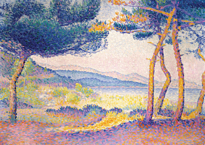Pines Along the Shore, 1896 by Henri Edmond Cross