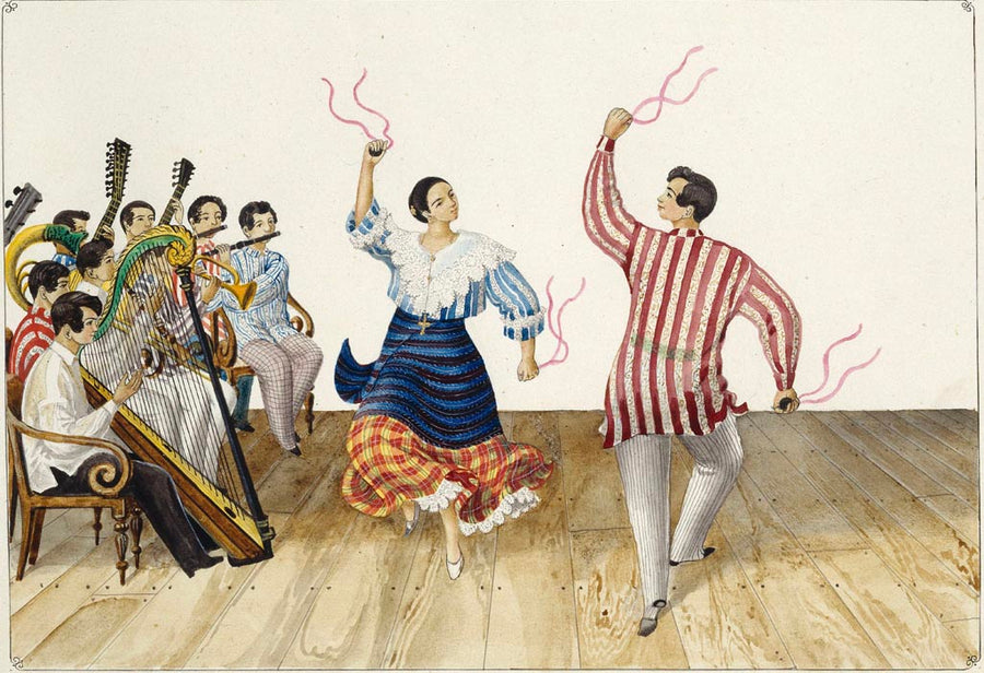 El cudiman (1847) - Philippines vintage illustration