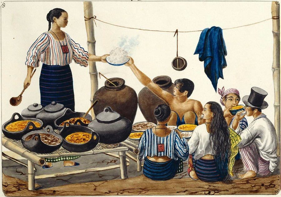 Carinderia (1847) - Philippines vintage illustration