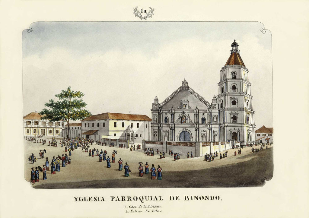 Iglesia Parroquial de Binondo, 1847 by José Honorato Lozano